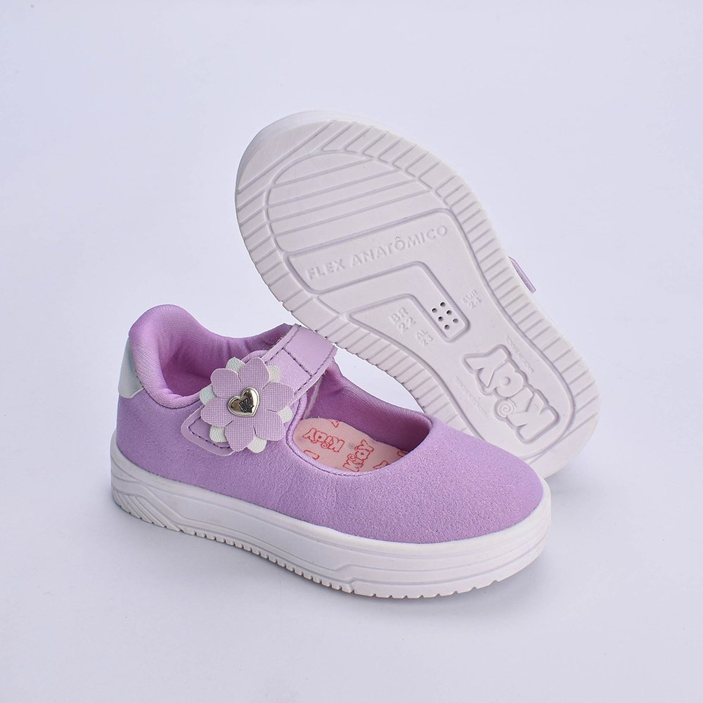 Tenis Kidy Happy Lilas Lilás 2