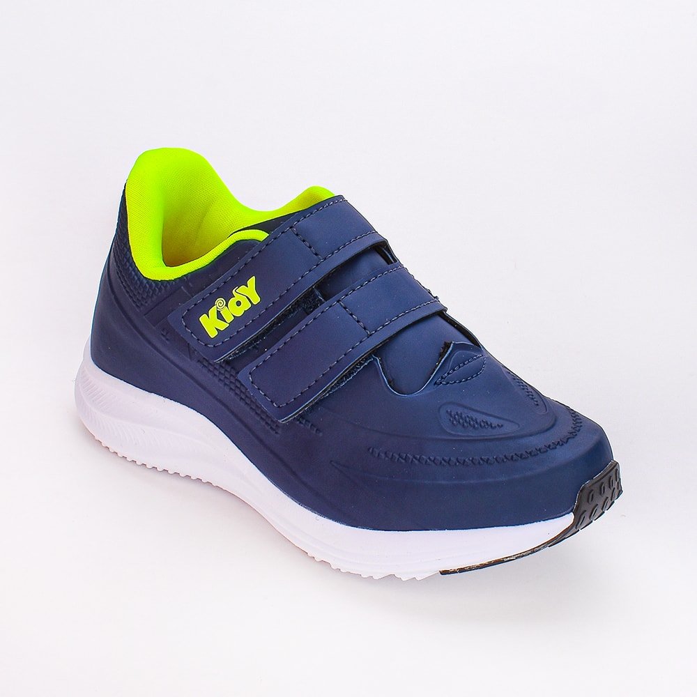 T.KIDY SUPER CONFORTO RESPITEC MARINHO/AMARELO NEON Kidy Azul 3