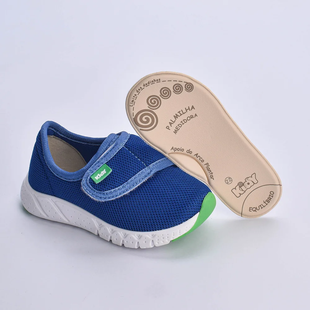 TENIS KIDY EQUILIBRIO AZUL ROYAL/VERDE Kidy Azul 5