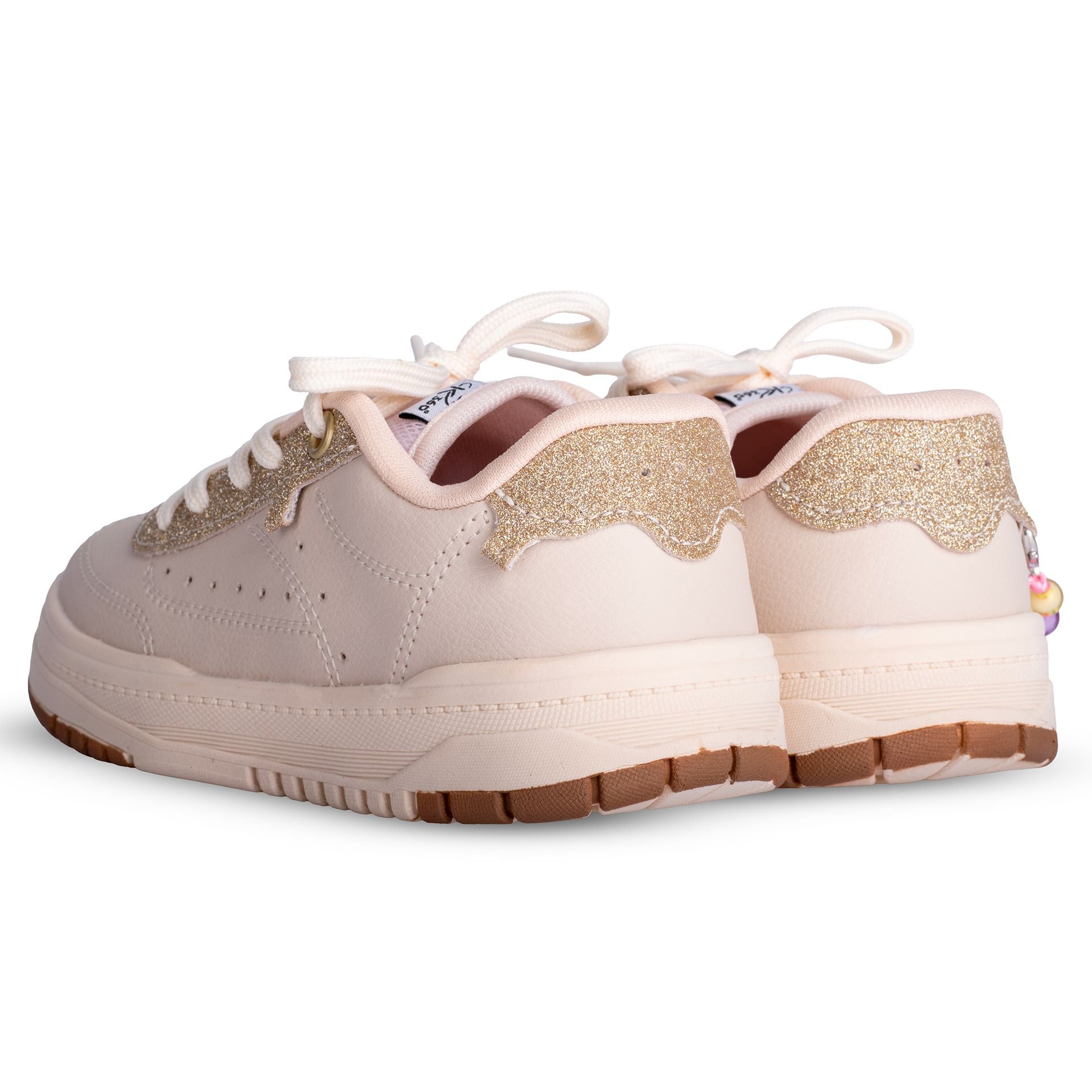 Tenis K360 Estiloso Respitec Marfim Bege 3