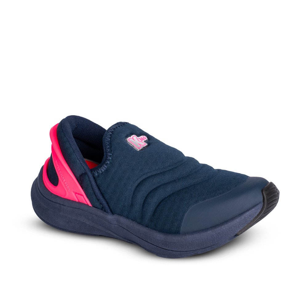 Tenis Infantil Menina K360 Energy Marinho Calce Facil Anatomico Conforto Escolar Azul Marinho 4