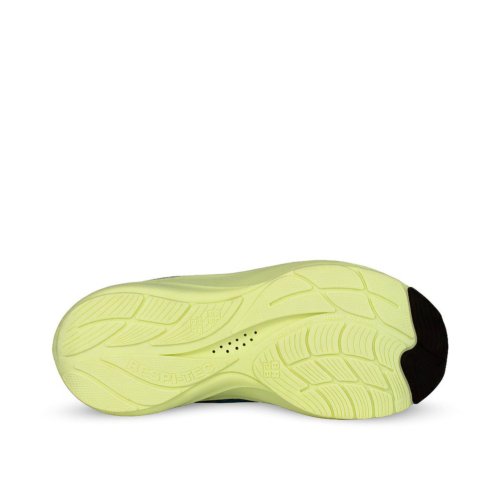 Tenis Infantil Menino Kidy K360 Energy Azul Escolar Confortavel Escolar Anatomico Azul/Verde 4