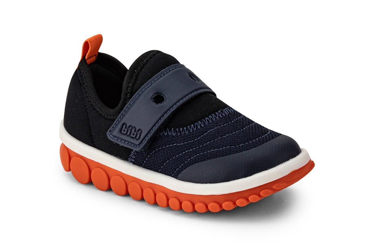 Tênis Infantil Menino Bibi Roller 2.0 Preto e Laranja Preto/Azul 5