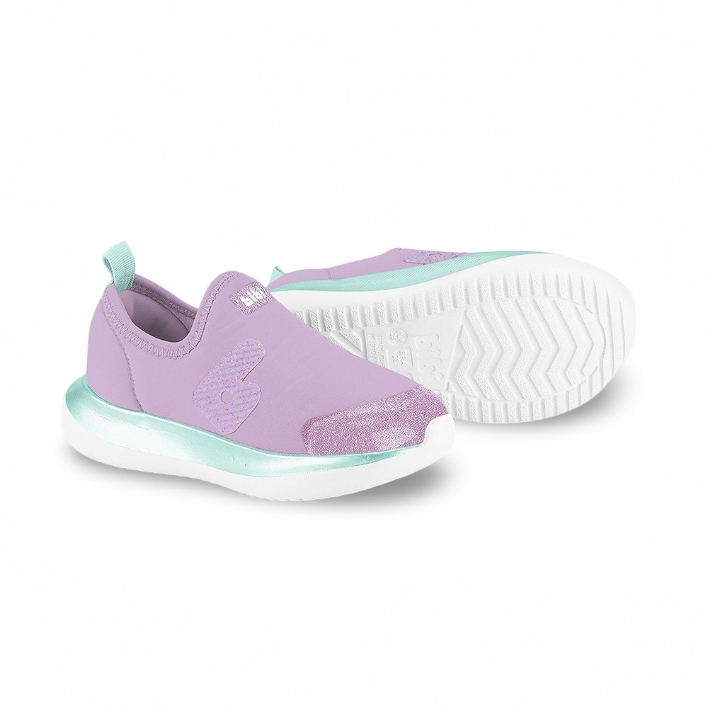 Tênis Infantil Menina Bibi Flash Lilás Verde Lilás/Verde 4