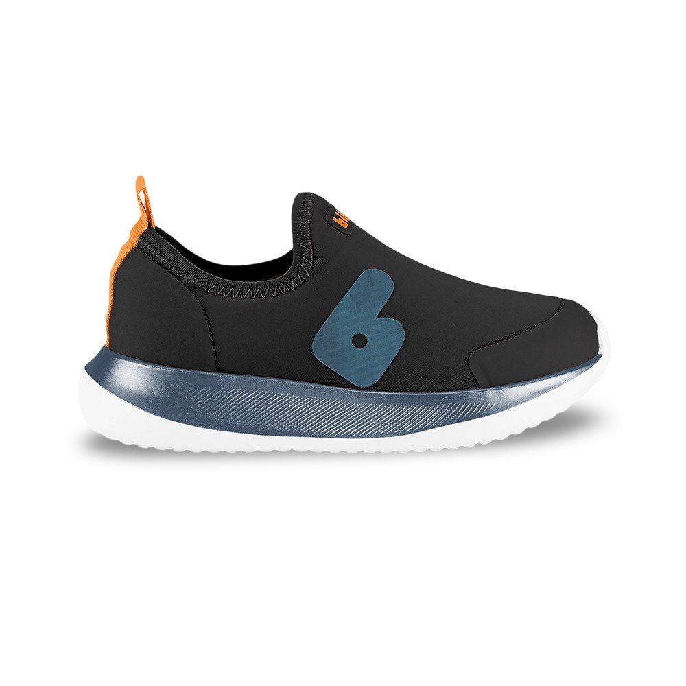Tênis Infantil Menino Bibi Flash Preto Azul Preto/Azul 3
