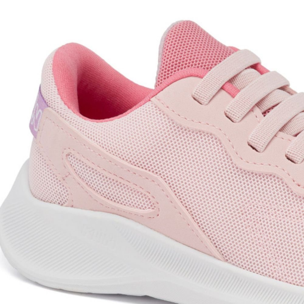 Tênis Infantil Menina Klin Freedom Kids Rosa Claro Lavanda Rosa 2