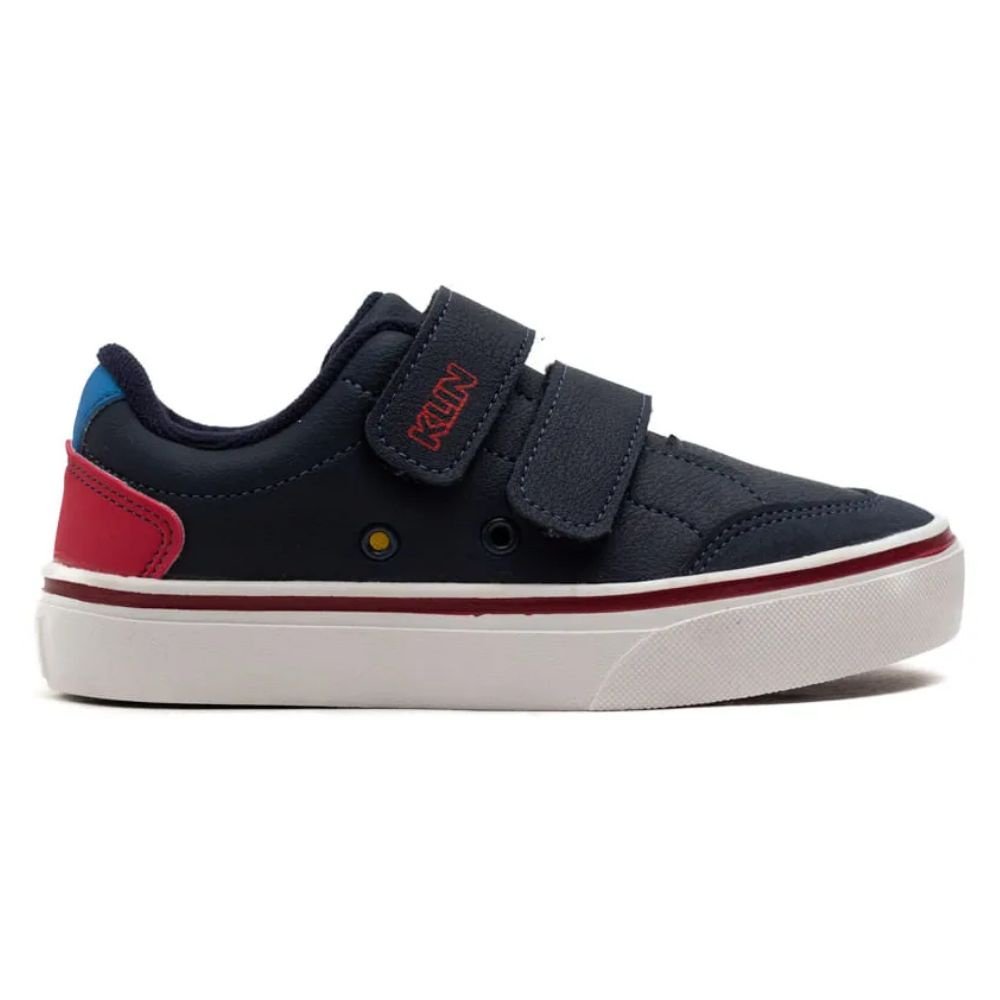 Tênis Infantil Casual Menino Klin Freestyle Mini Street Marinho Vermelho Azul Marinho 5