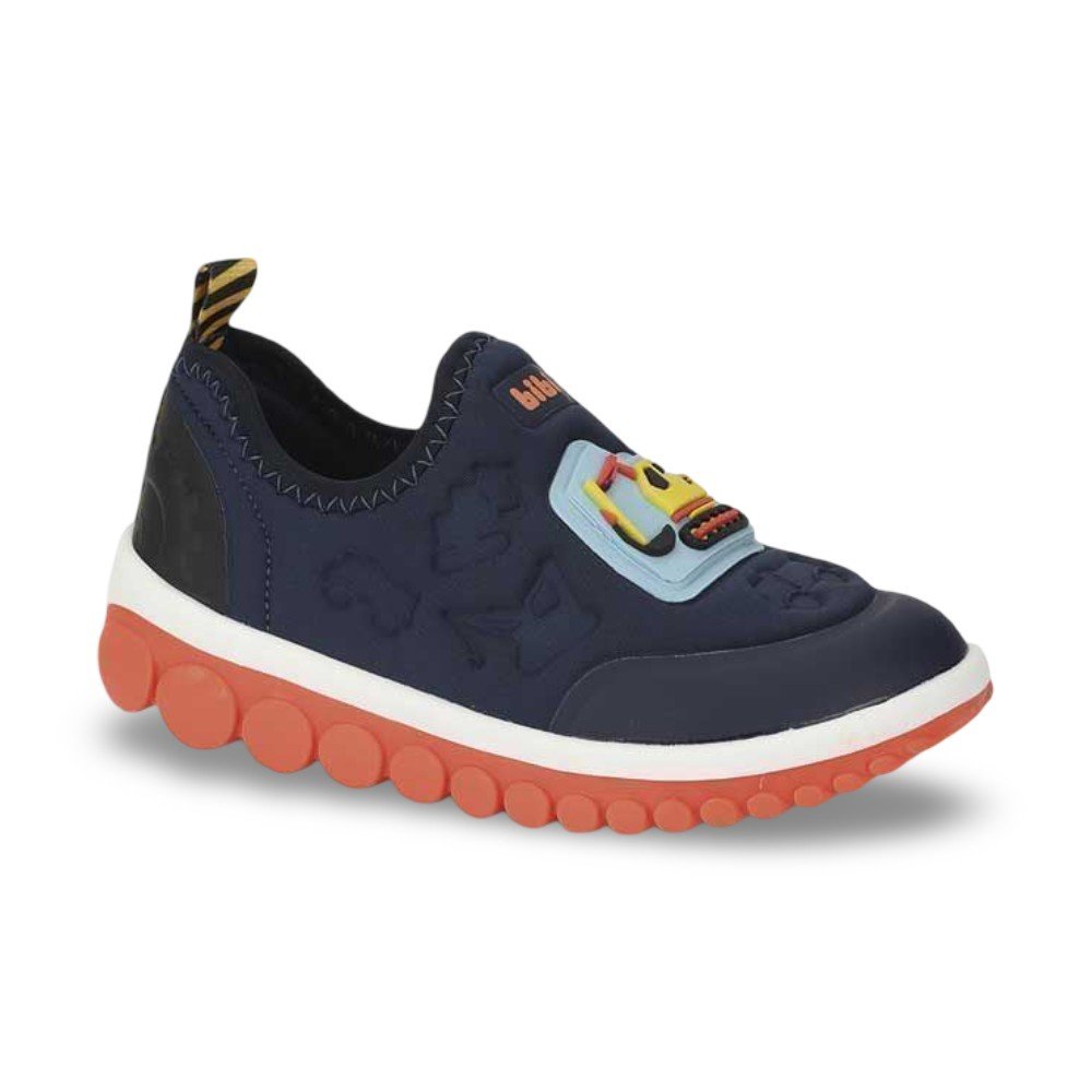 Tênis Infantil Menino Bibi Roller 2.0 Marinho Aplique de Trator