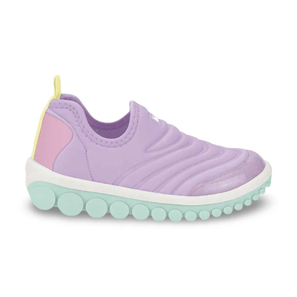 Tênis Infantil Menina Bibi Roller 2.0 Lilás com Verde Lilás 3
