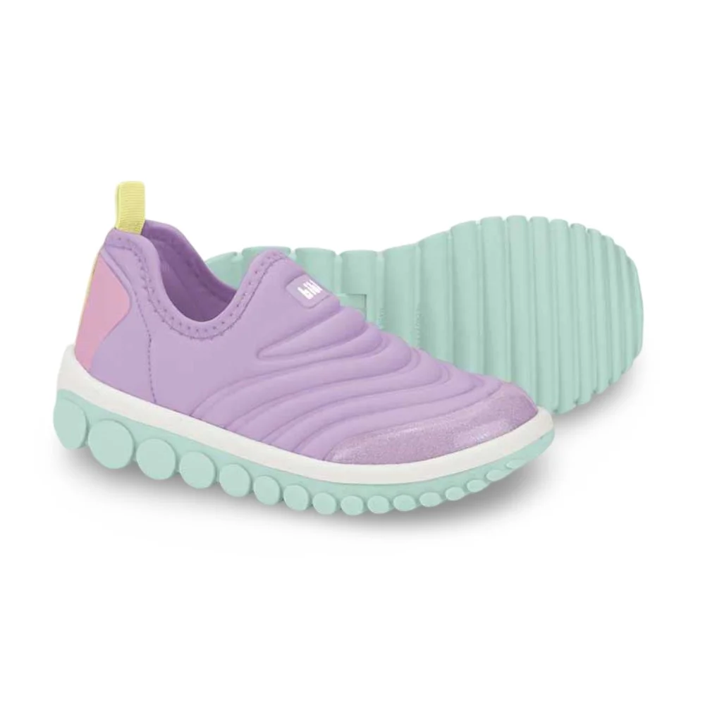 Tênis Infantil Menina Bibi Roller 2.0 Lilás com Verde Lilás 4