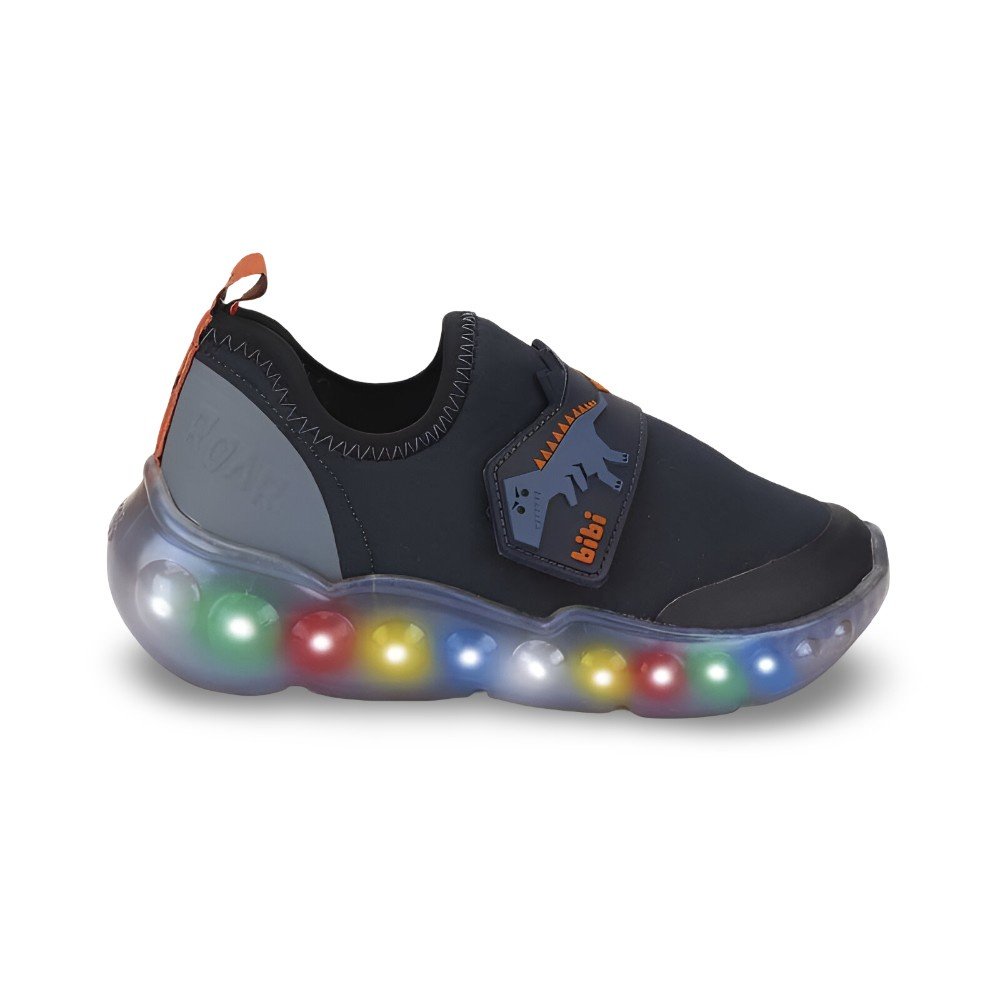 Tênis Infantil Menino Luz Bibi Roller Celebration 3.0 Azul Marinho Dino Azul Marinho 3