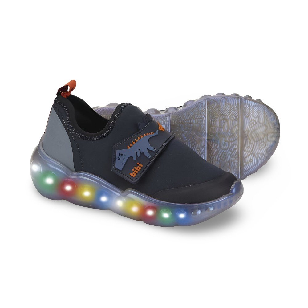 Tênis Infantil Menino Luz Bibi Roller Celebration 3.0 Azul Marinho Dino Azul Marinho 4