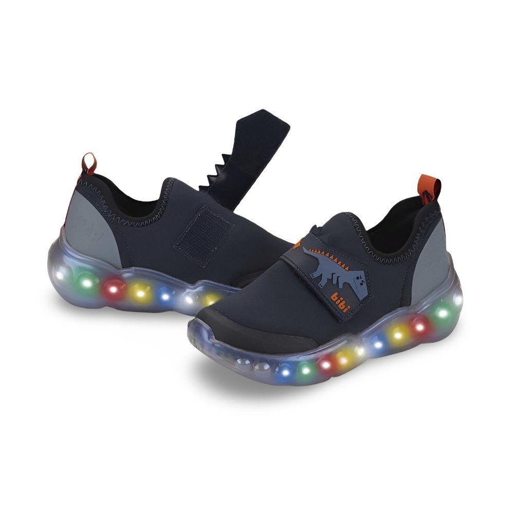 Tênis Infantil Menino Luz Bibi Roller Celebration 3.0 Azul Marinho Dino Azul Marinho 5