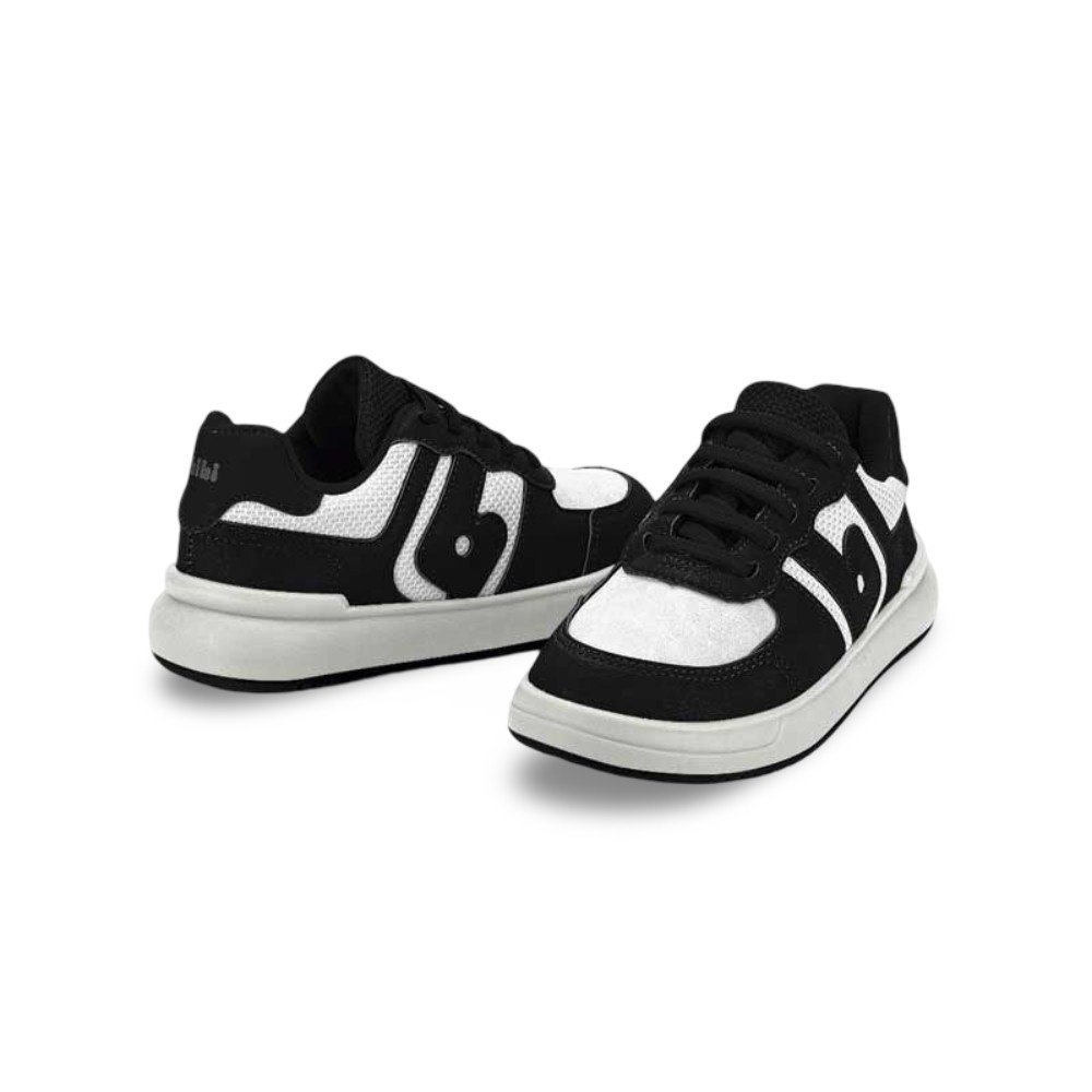Tênis Infantil Menino Bibi B College Preto com Branco Preto/Branco 3