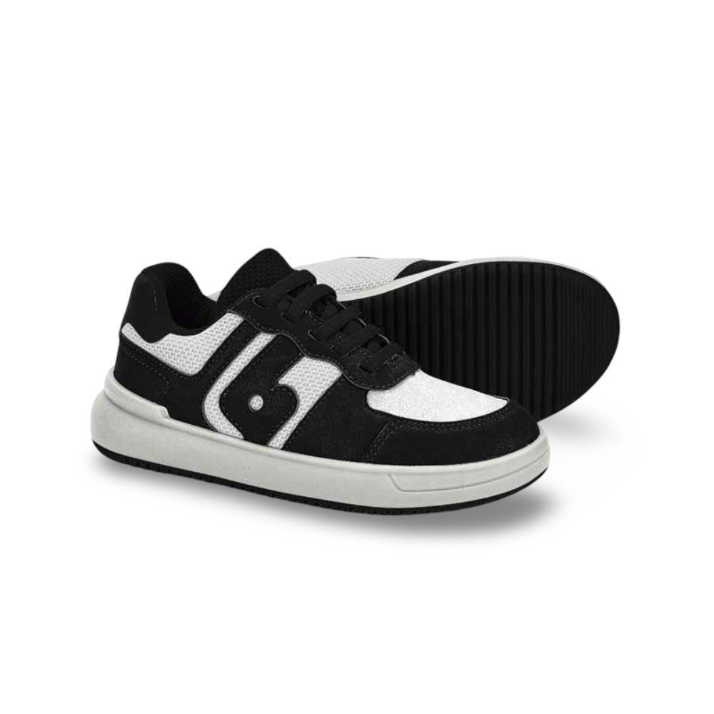 Tênis Infantil Menino Bibi B College Preto com Branco Preto/Branco 5