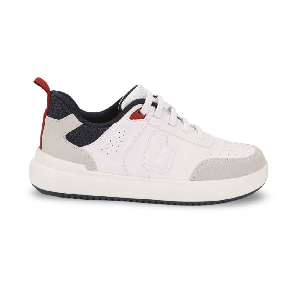 Tênis Infantil Menino Bibi B College Branco Marinho Rubi Branco 4