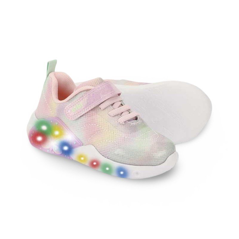 Tênis Infantil Menina Bibi Fun Light Rosa de Borboleta Rosa 5