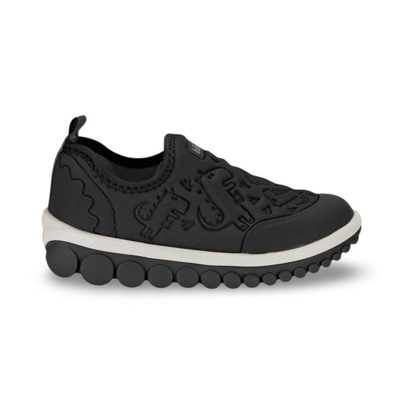 Tênis Infantil Menino Bibi Roller 2.0 Preto Dinossauro Preto 3
