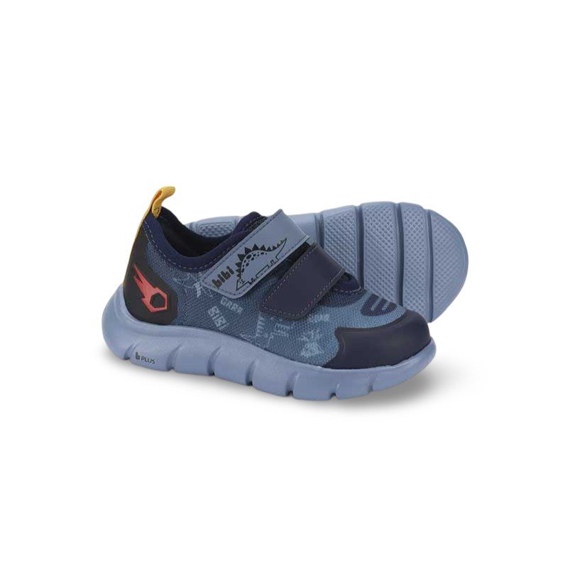 Tênis Infantil Menino Bibi Energy Baby 2.0 Marinho Azul Dinossauro Azul 5