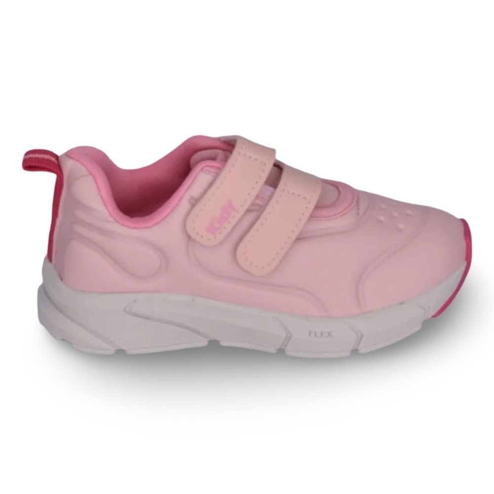 Tênis Infantil Menina Kidy Energy Baby Respitec Rosa Pink Rosa 3