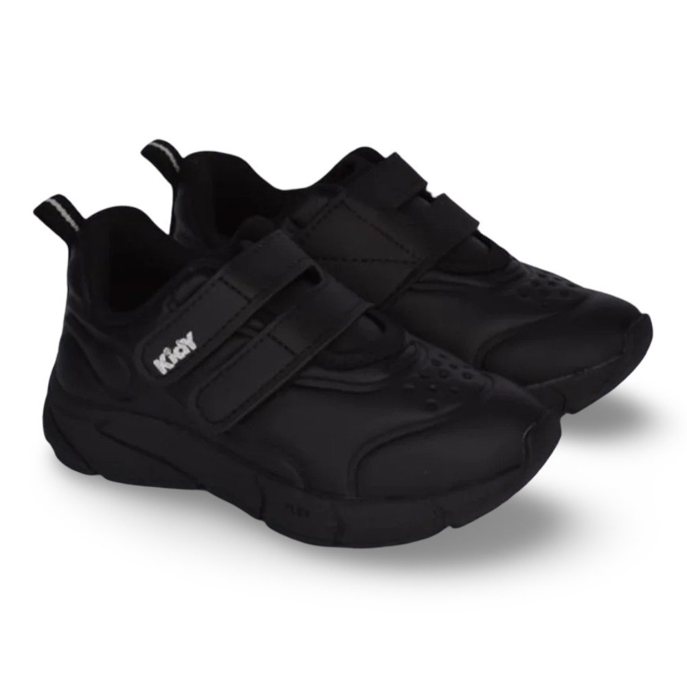 Tênis Infantil Menino Kidy Energy Baby Respitec Preto Preto 3