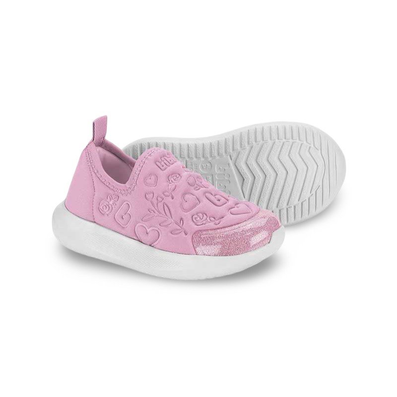 Tênis Infantil Menina Bibi Flash Rosa Doce Rosa 5
