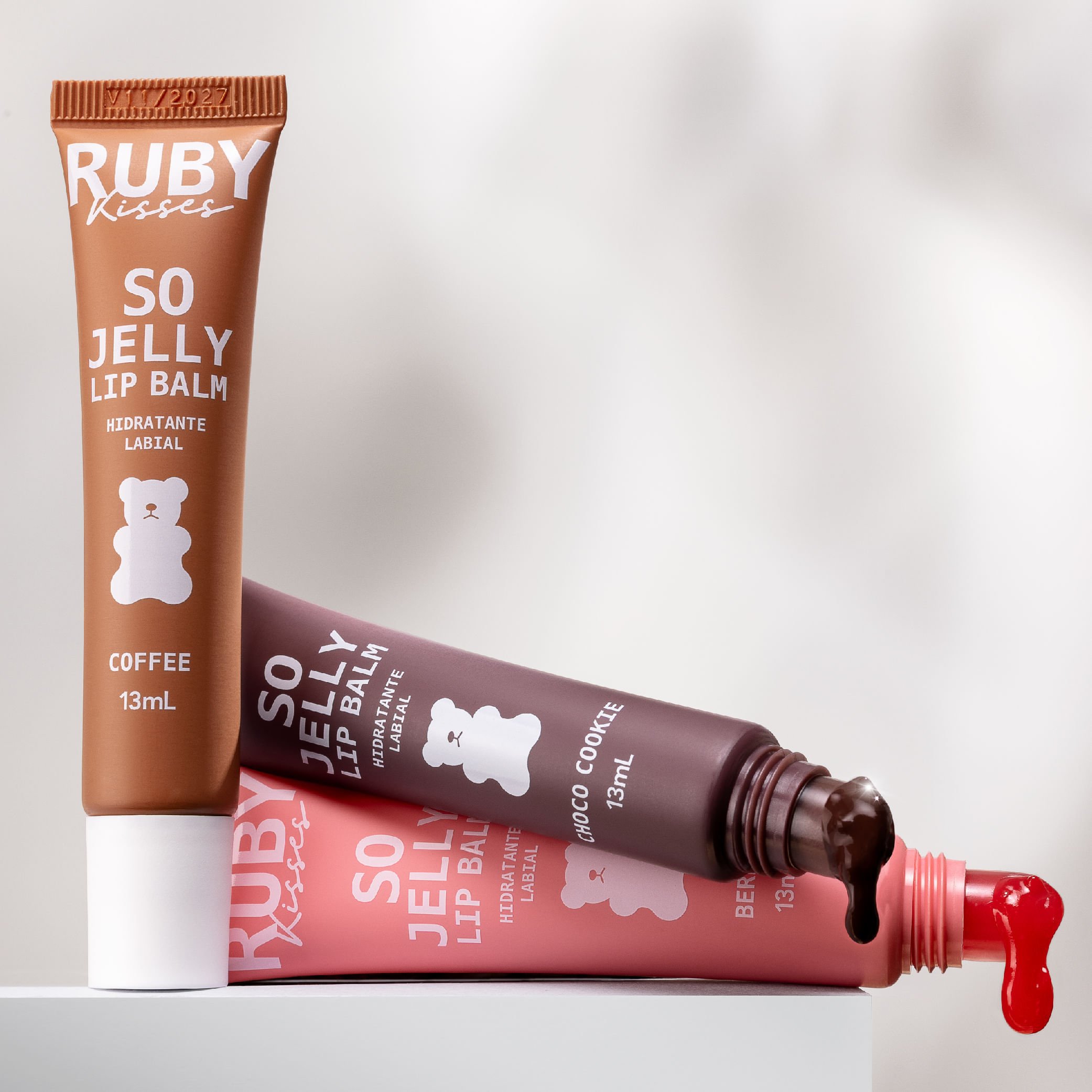 Lip Balm So Jelly - Ruby Kisses Marrom Claro 6