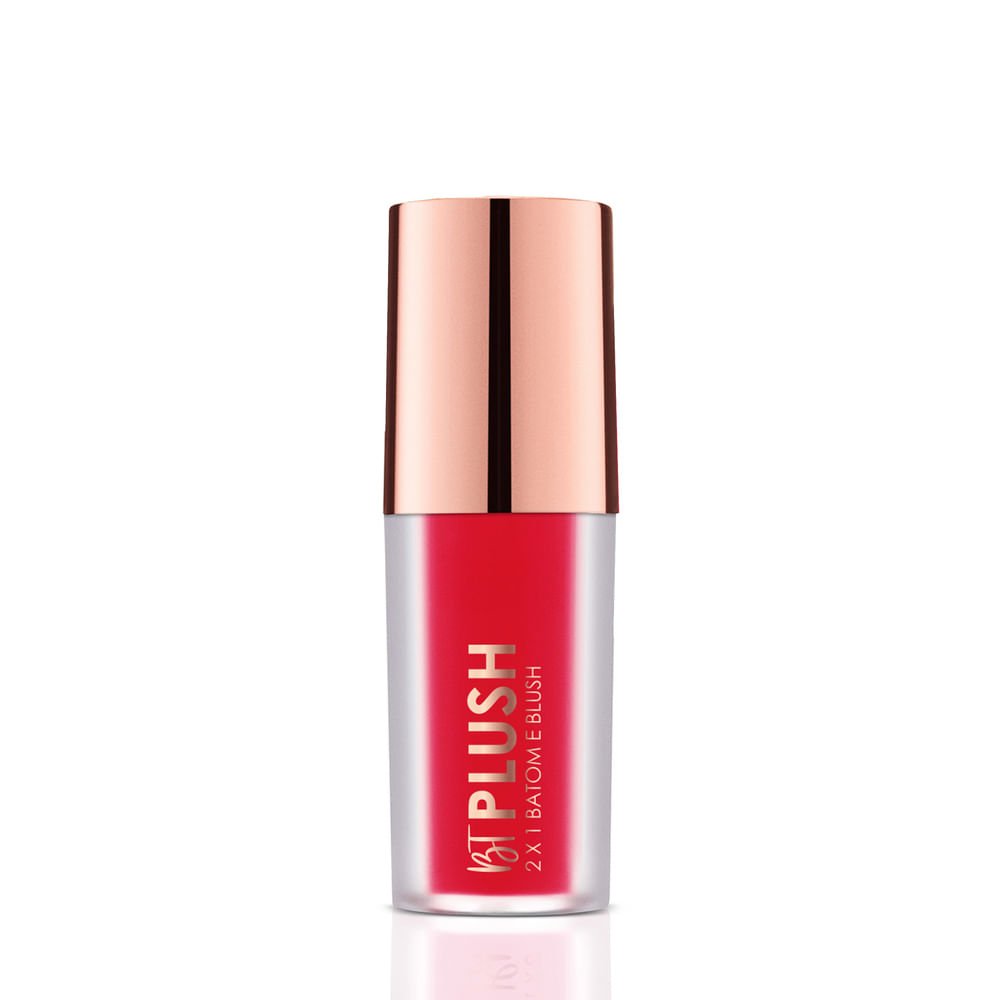 Batom e Blush BT Plush - Bruna Tavares Ruby 2