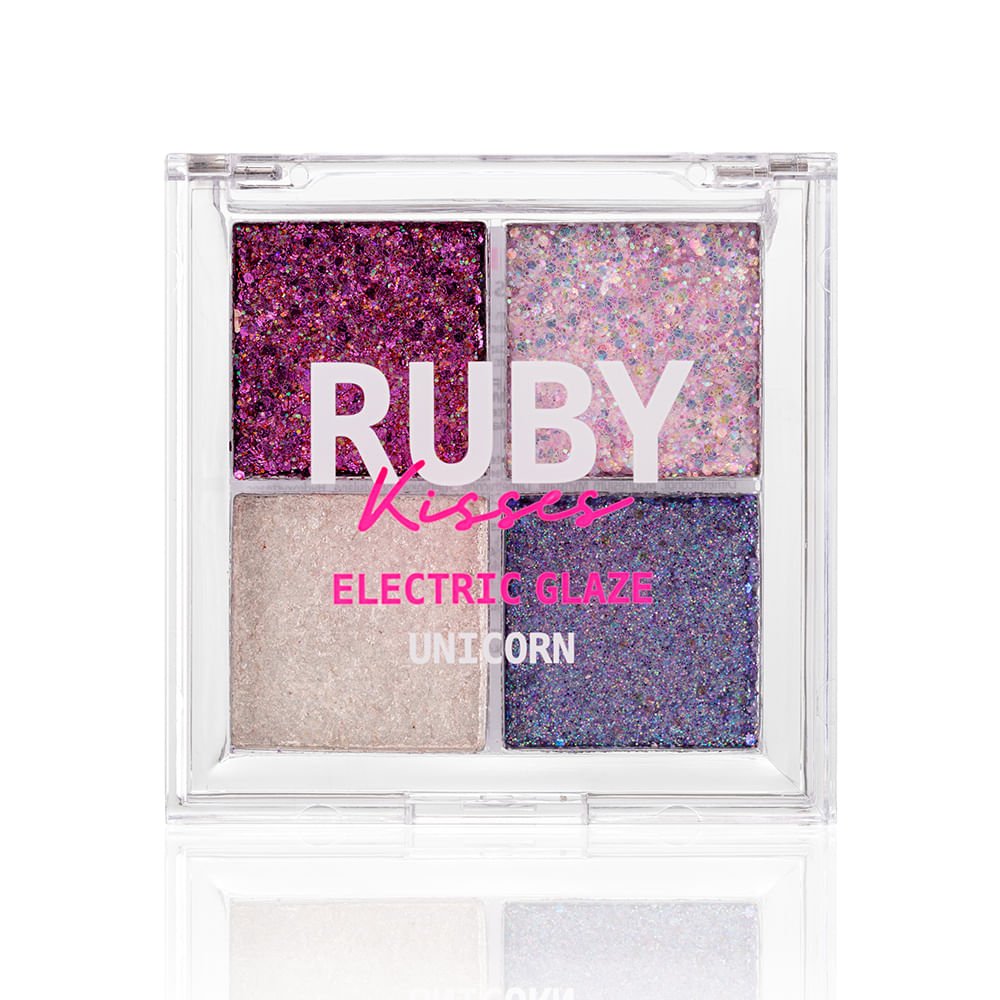 Paleta de Sombras Glitter Unicorn - Ruby Kisses ÚNICO 1
