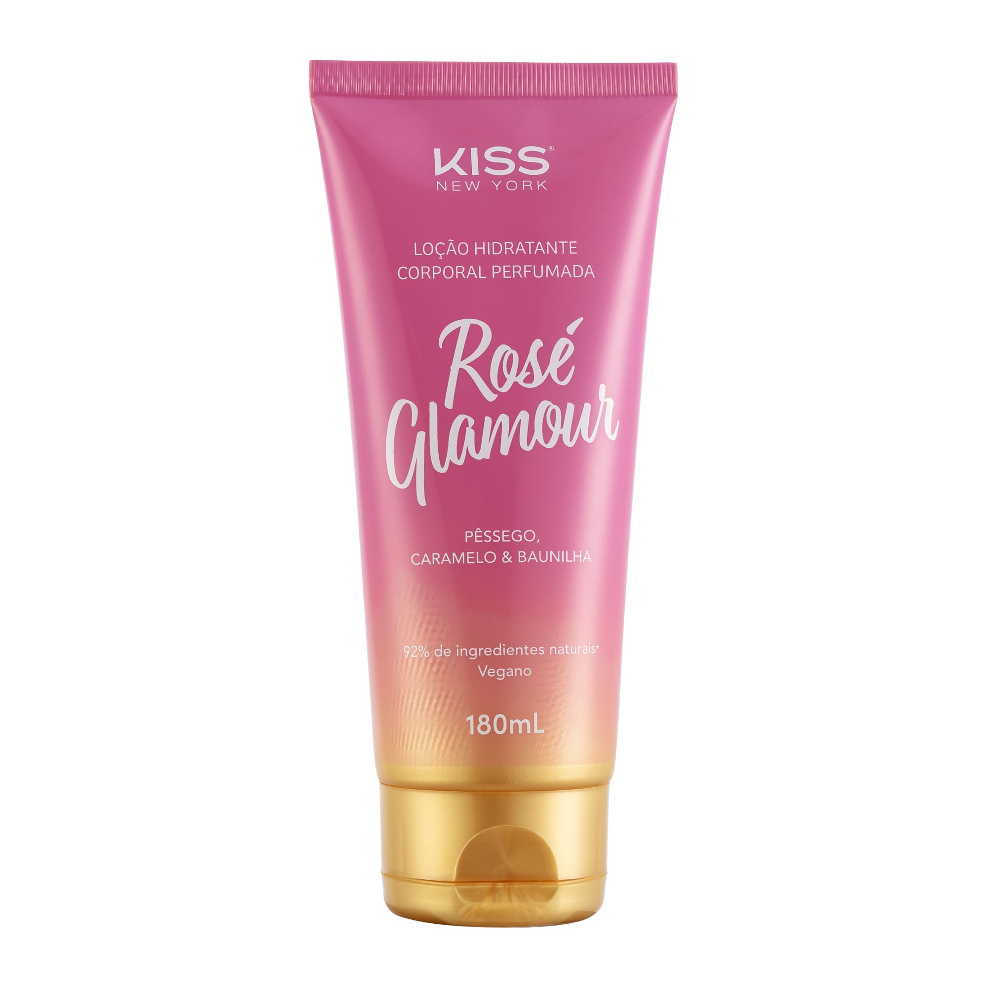 Loção Corporal Rose Glamour - Kiss New York 180ml 1