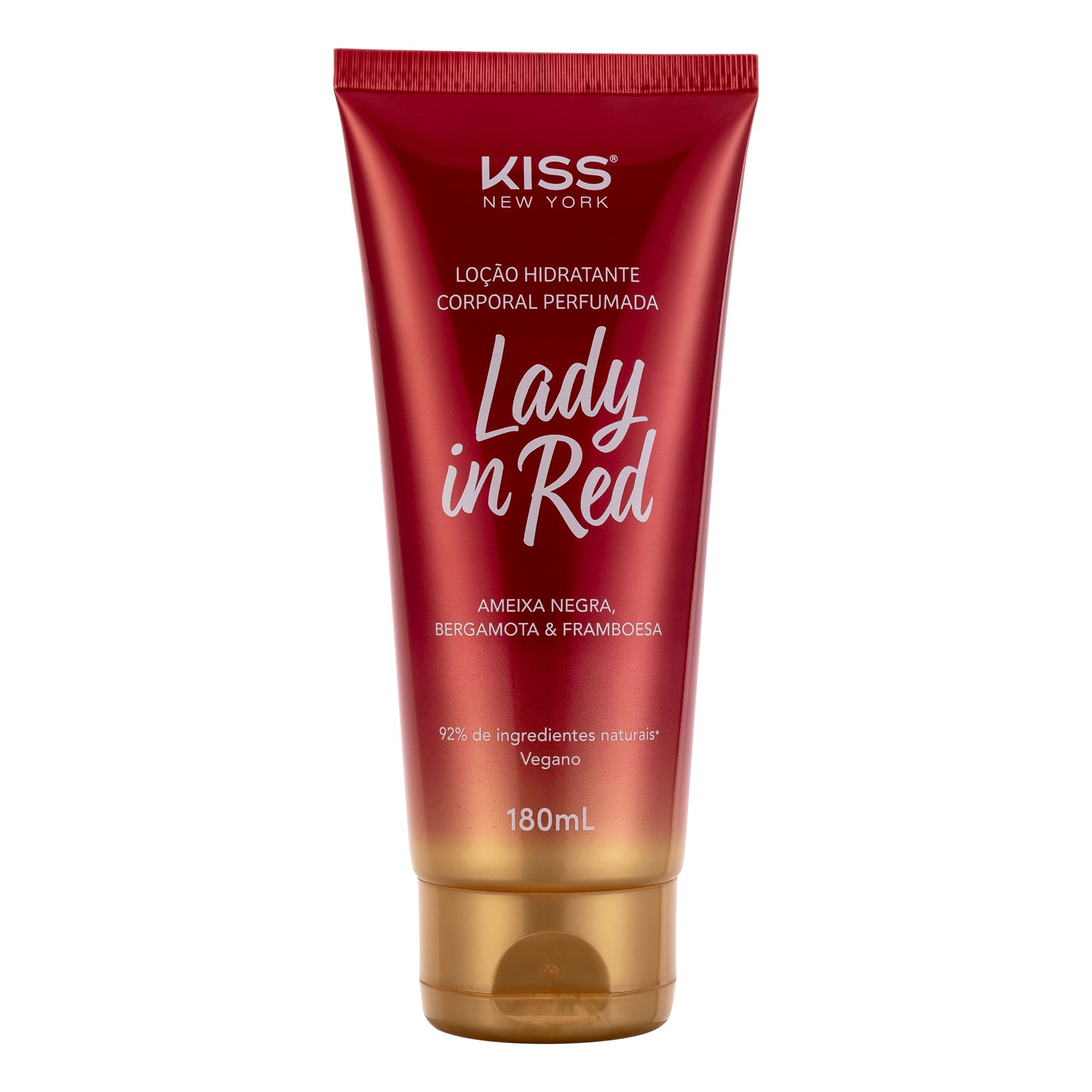 Loção Corporal Lady In Red - Kiss New York 180ml 1