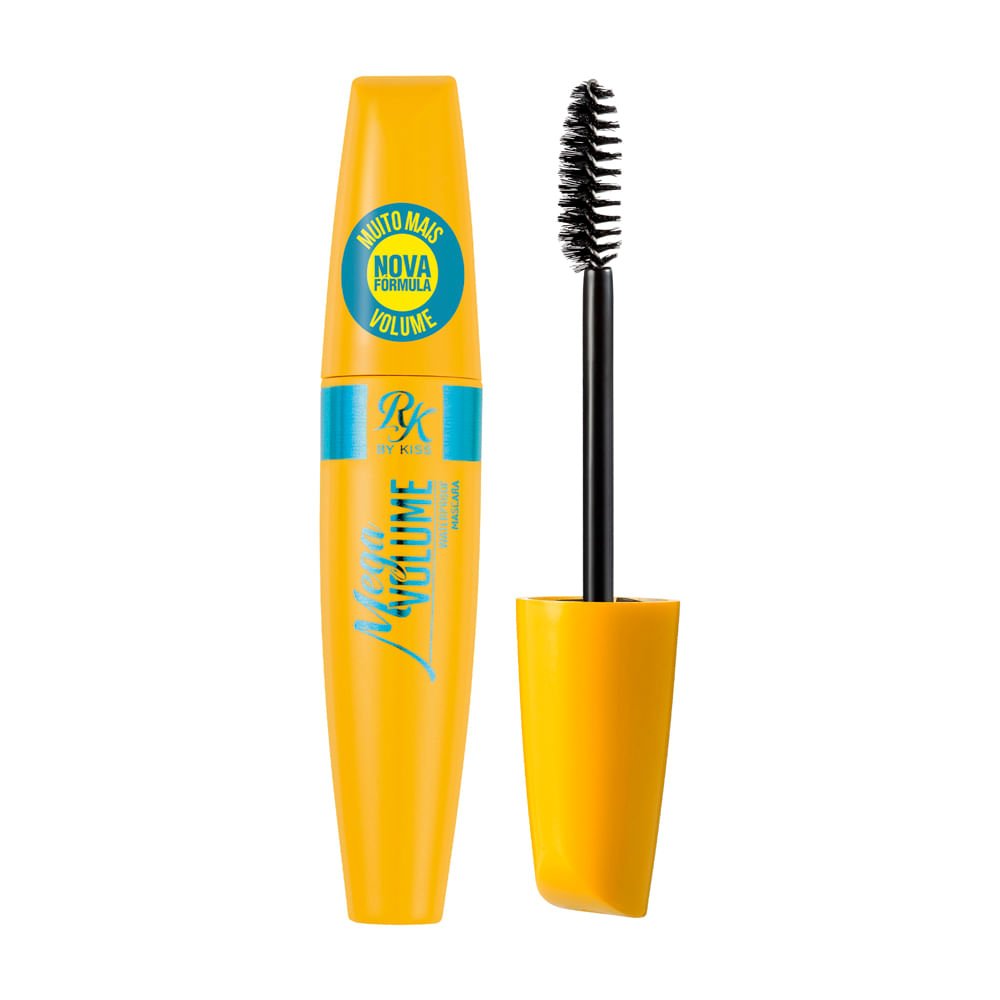 Máscara de Cílios Mega Volume À Prova D’água - Ruby Kisses Preto 1