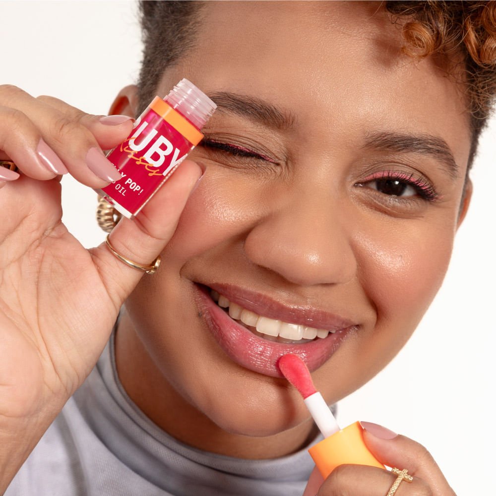 Lip Oil Jelly Pop! - Ruby Kisses Rosa 2