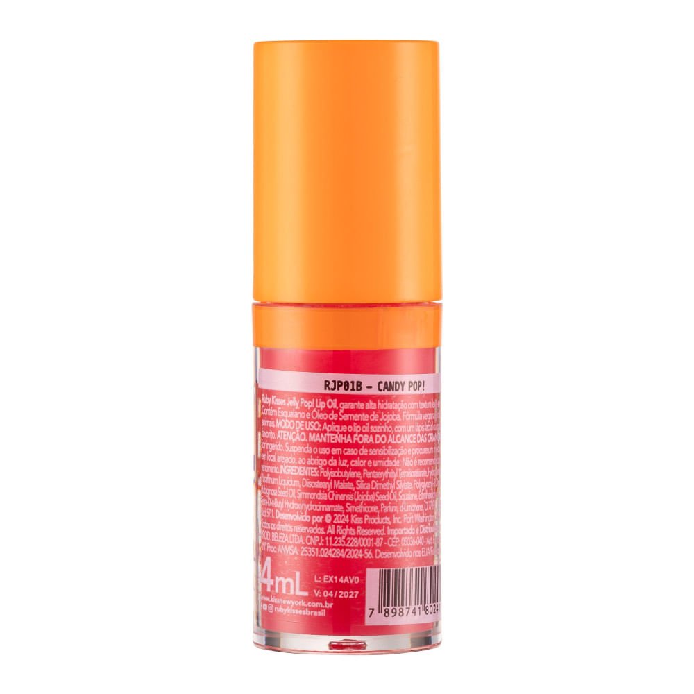 Lip Oil Jelly Pop! - Ruby Kisses Rosa 8