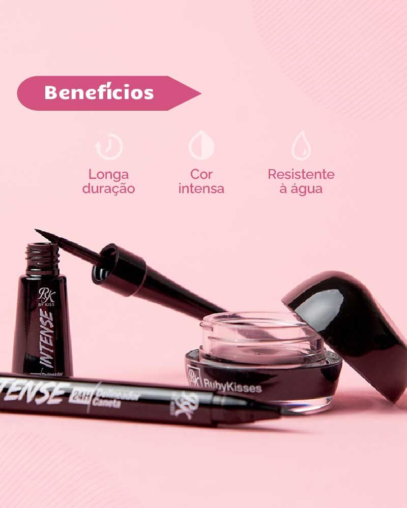 Caneta Delineadora Intense 24h - Ruby Kisses Preto 5
