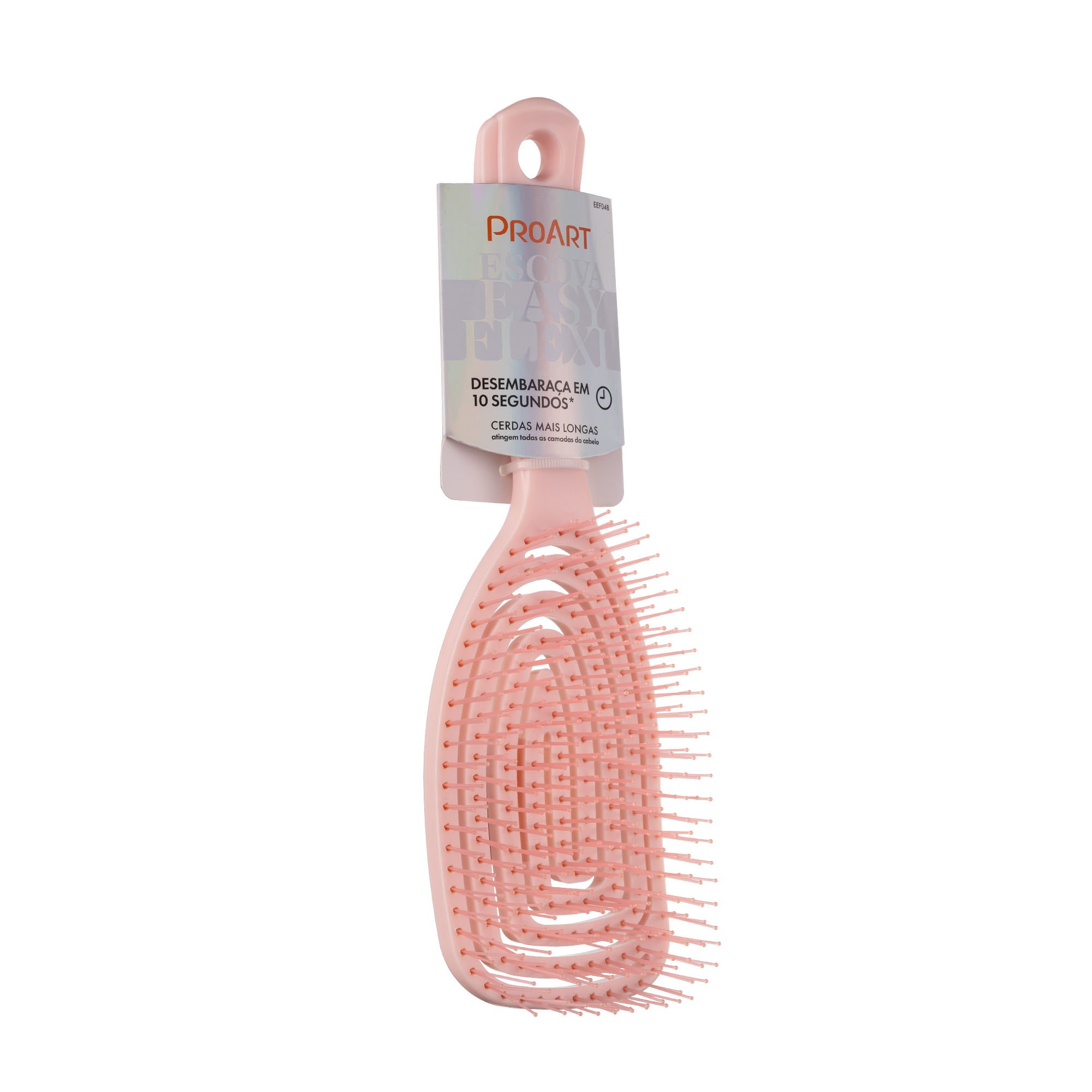 Escova Raquete Easy Flexi - ProArt Rosa 3