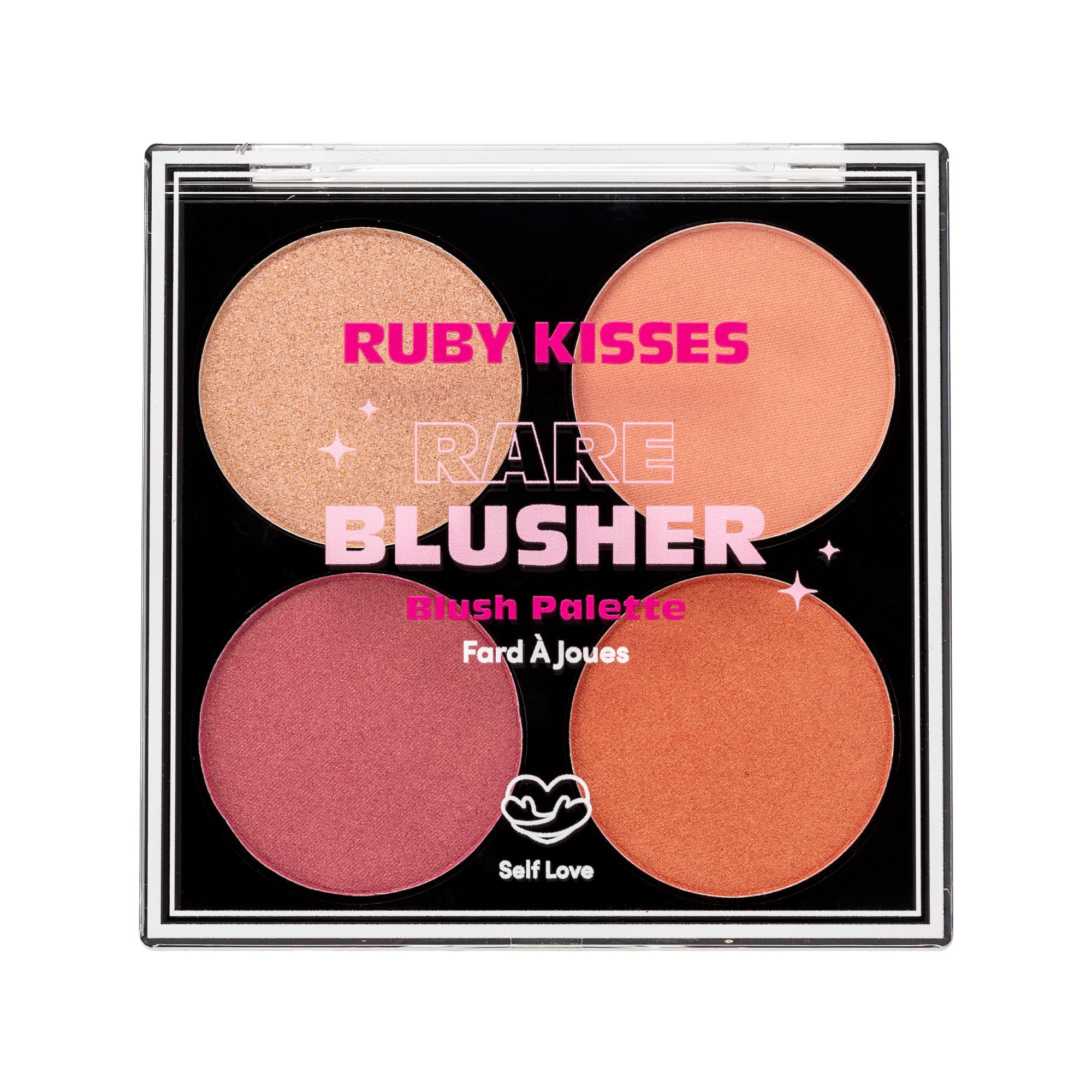 Paleta de Blush Rare Blusher - Ruby Kisses ÚNICO 1