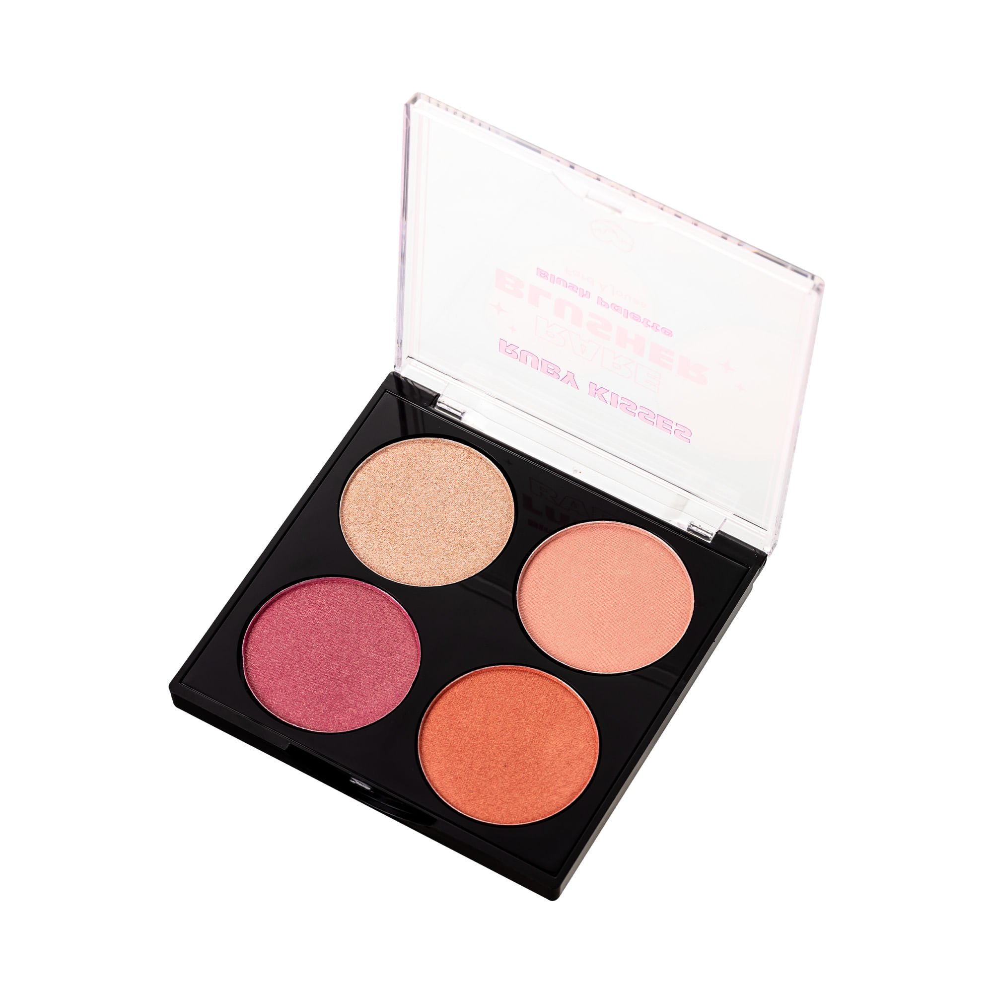 Paleta de Blush Rare Blusher - Ruby Kisses ÚNICO 3