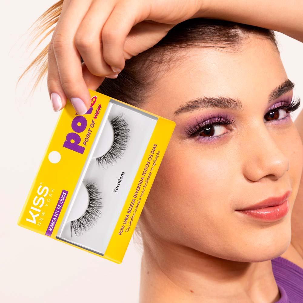 Cílios Postiços POV 05 - Kiss New York ÚNICO 2
