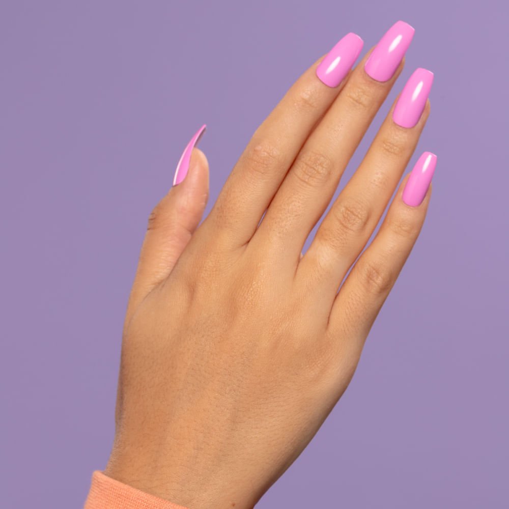 Unha Postiça Joy Collection Real Pink - Kiss New York ÚNICO 5
