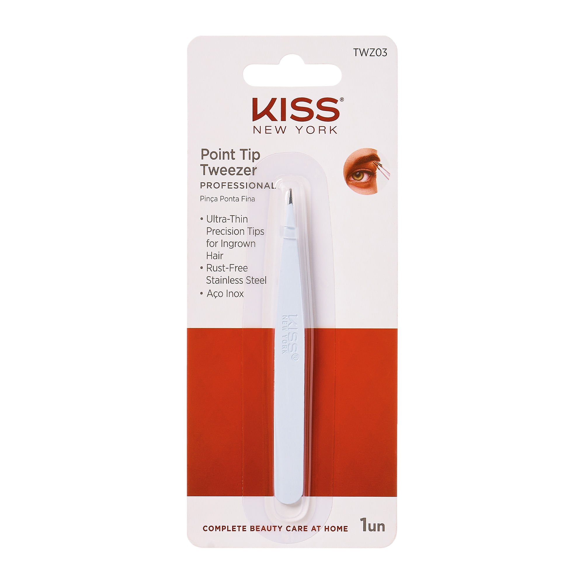 Pinça Ponta Fina - Kiss New York