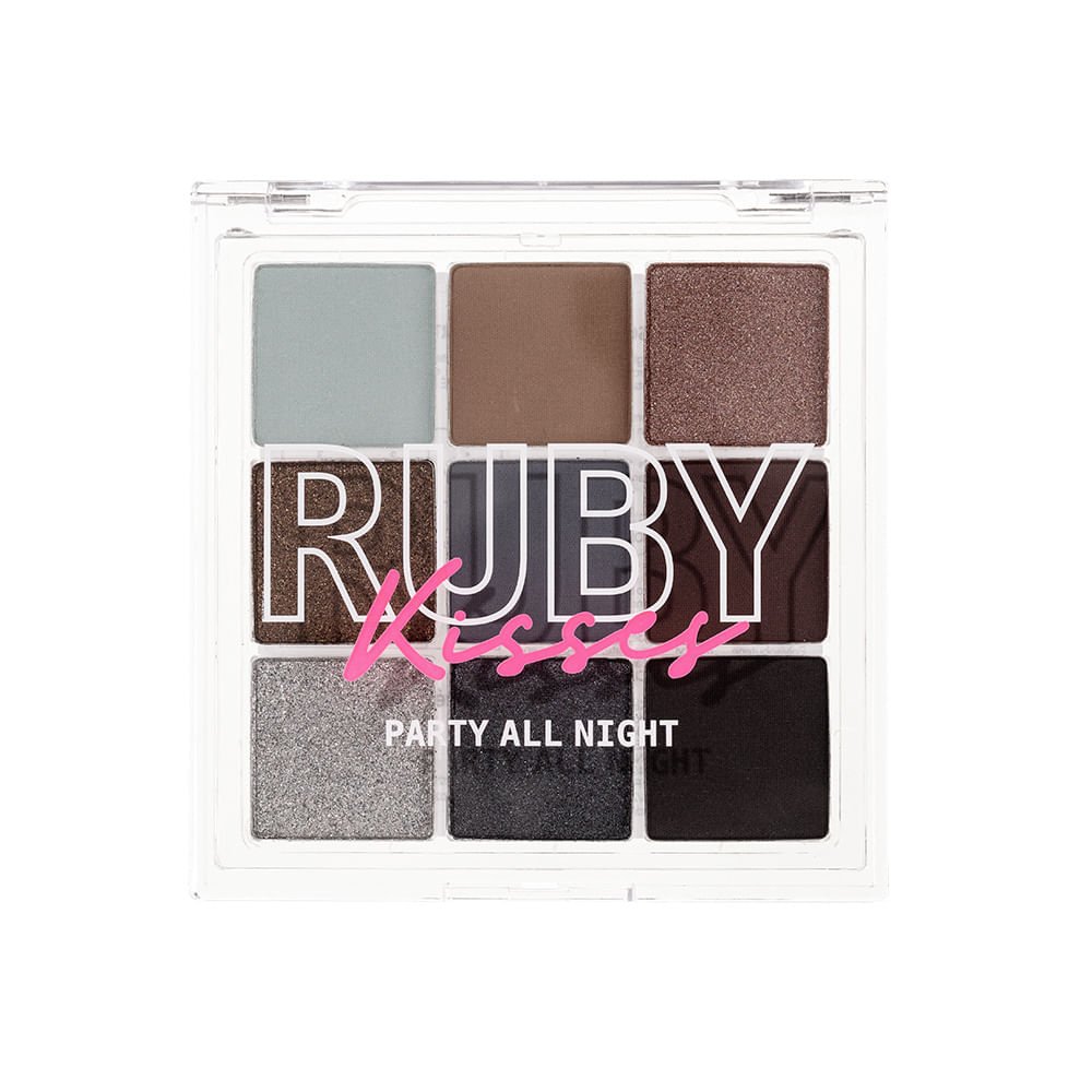 Paleta de Sombras Memories Collection Party All Night - Ruby Kisses ÚNICO 1