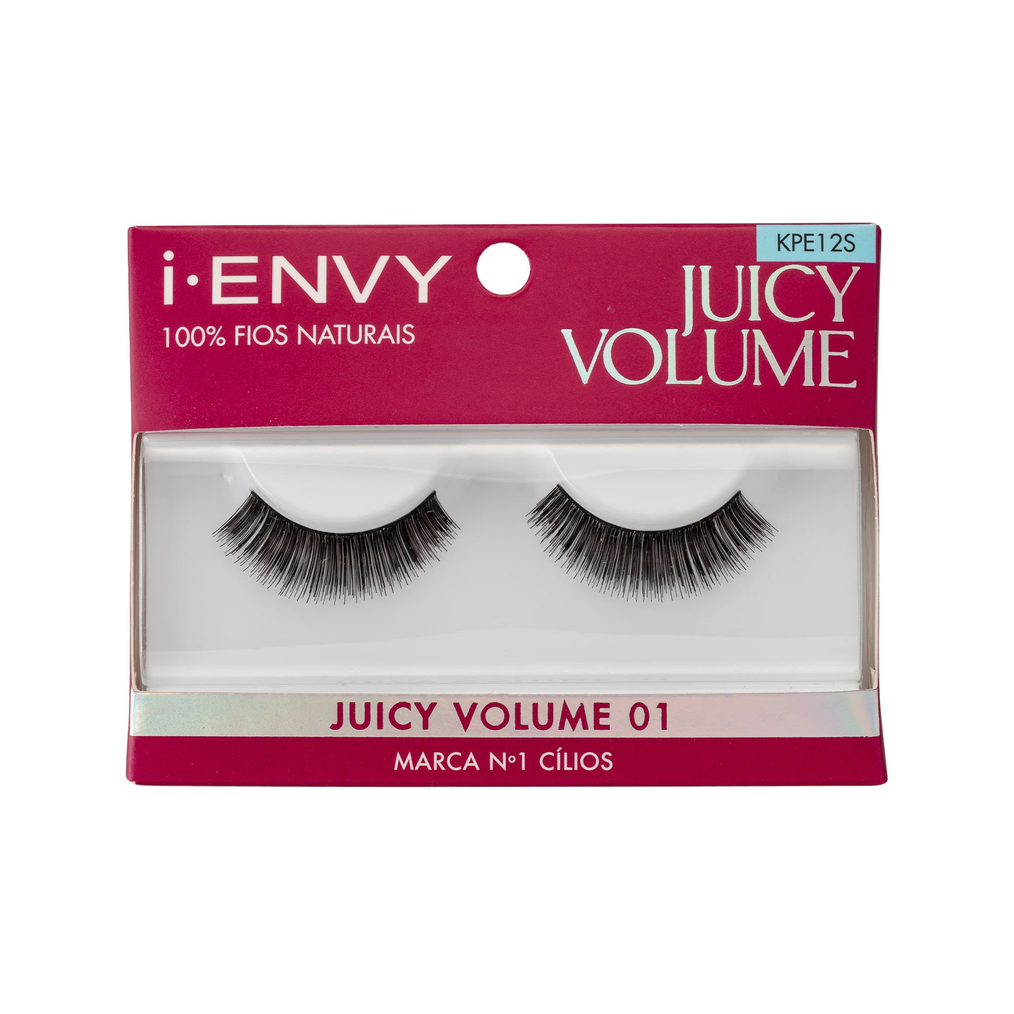 Cílios Postiços i-Envy Juicy Volume 01 - Kiss New York