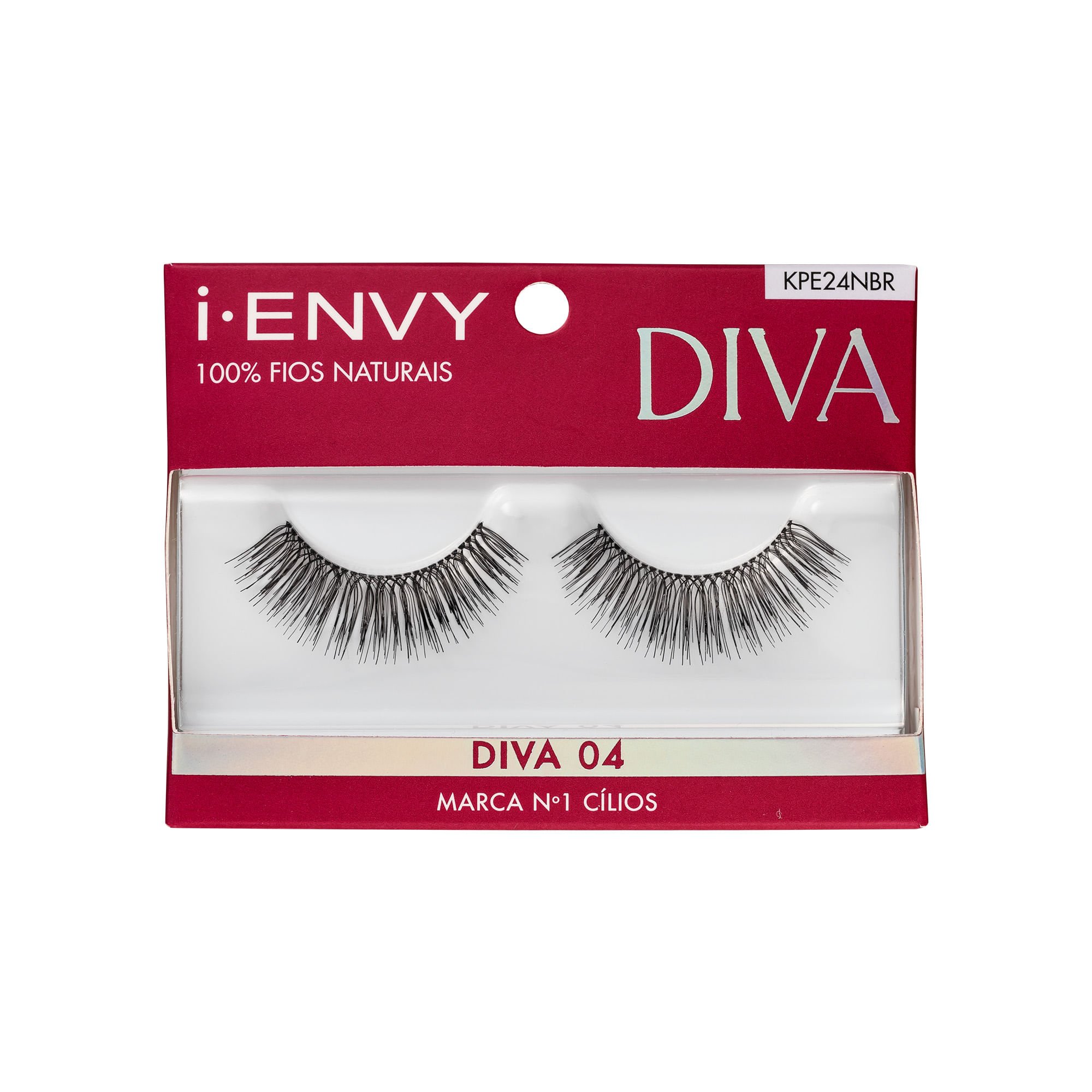 Cílios Postiços i-Envy Diva 04 - Kiss New York Preto 1