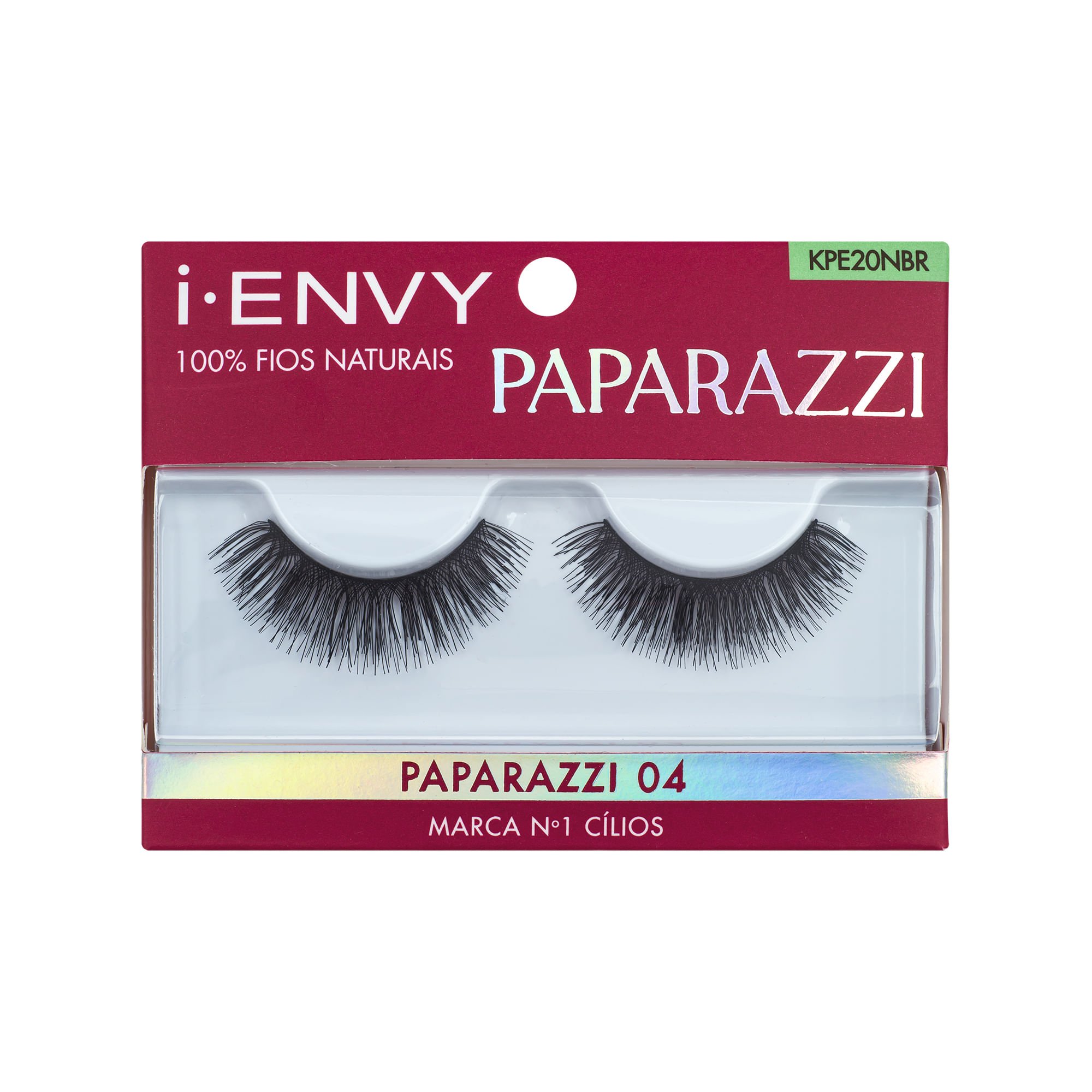 Cílios Postiços i-Envy Paparazzi 04N - Kiss New York Preto 1