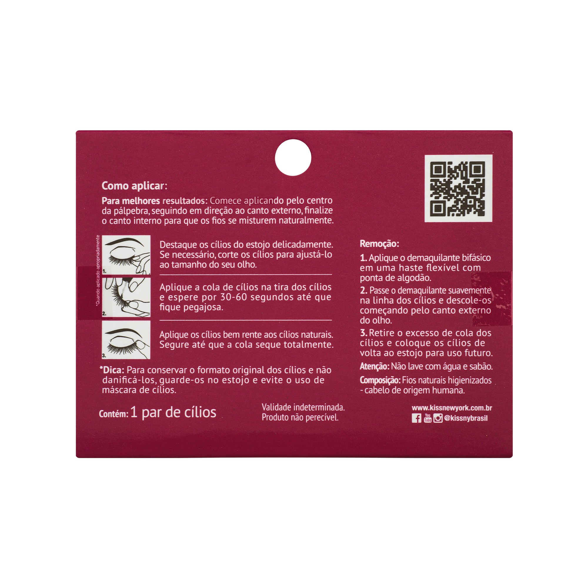 Cílios Postiços i-Envy Paparazzi 04N - Kiss New York Preto 5