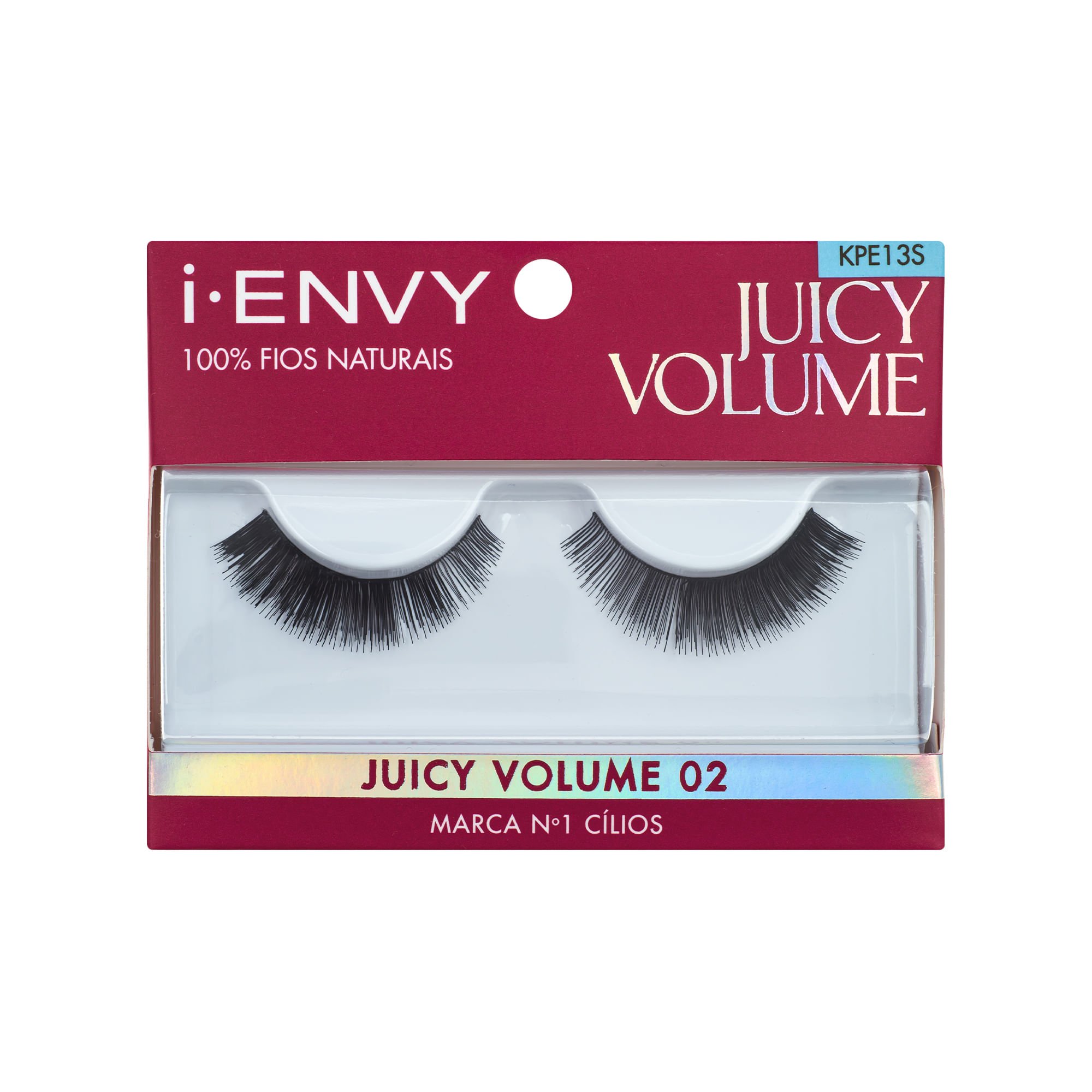 Cílios Postiços i-Envy Juicy Volume 02 - Kiss New York