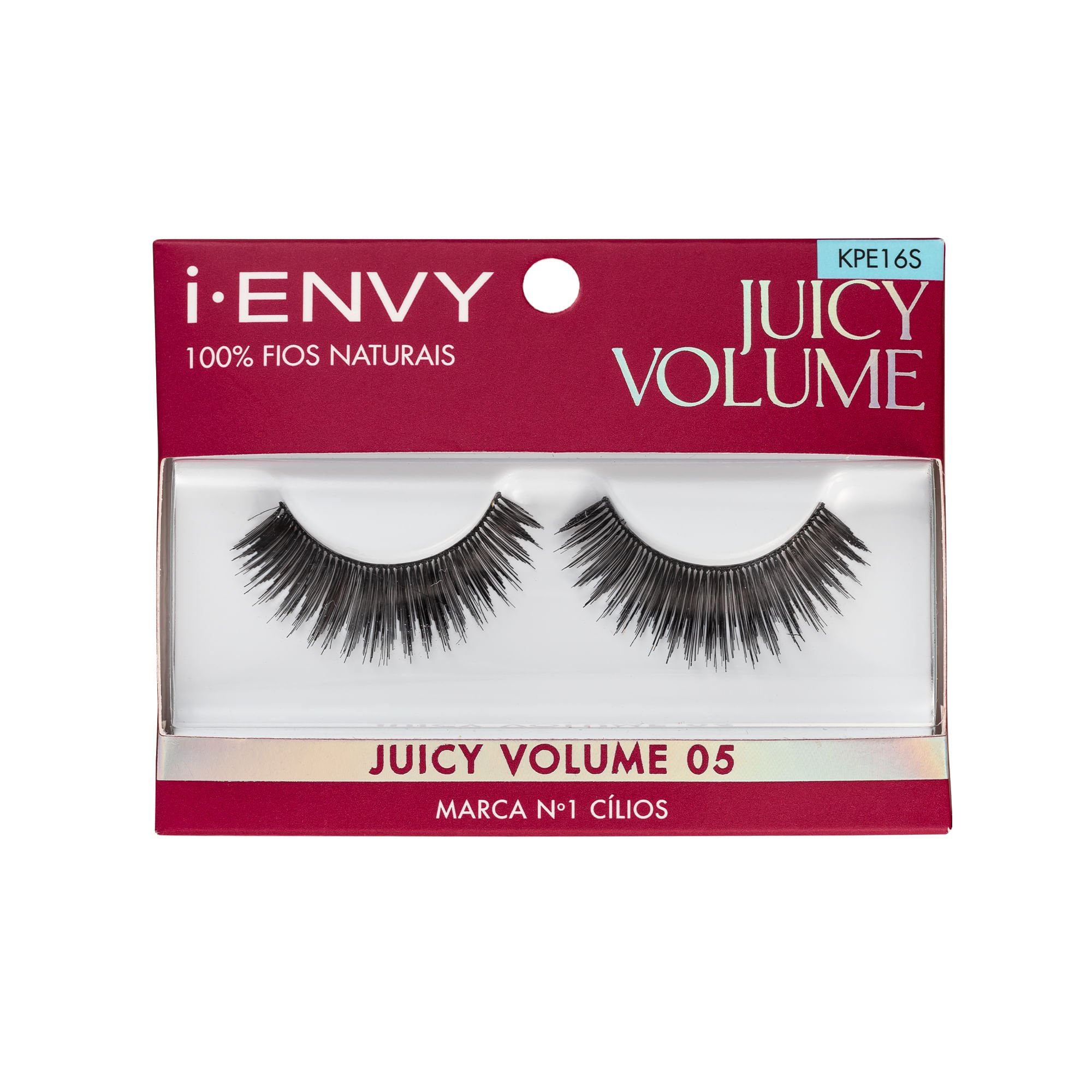 Cílios Postiços i-Envy Juicy Volume 05 - Kiss New York ÚNICO 1