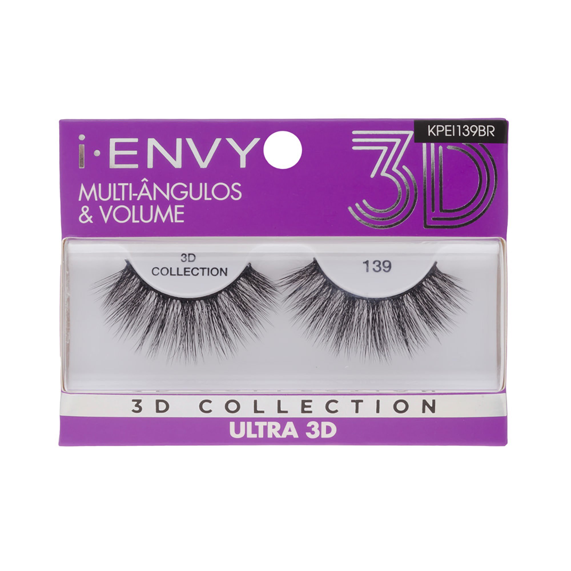 Cílios Postiços 3D Collection i-Envy Ultra 139 - Kiss New York