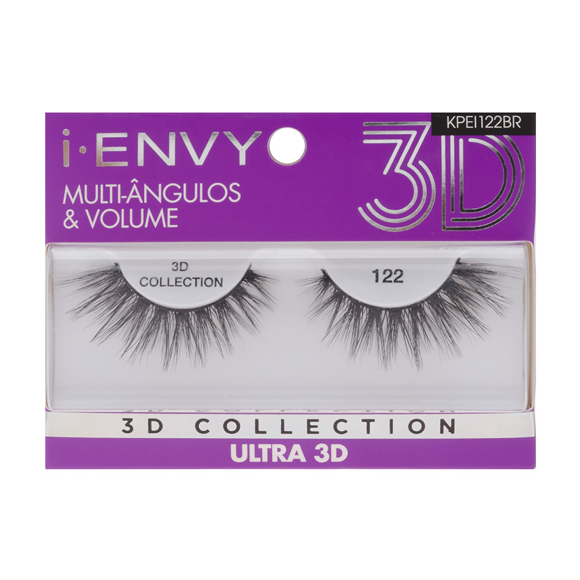 Cílios Postiços 3D Collection i-Envy Ultra 122 - Kiss New York